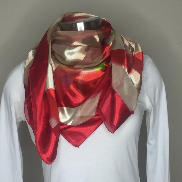 Square "Sheer" Like Scarf || 3 Mystery Scarves Included with this Purchase! - Picture 4 of 8